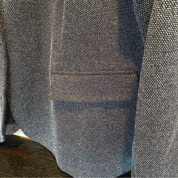 Lane Bryant The Bryant Blazer Super Stretch Womens Plus Sz 28 Black White - Picture 3 of 8